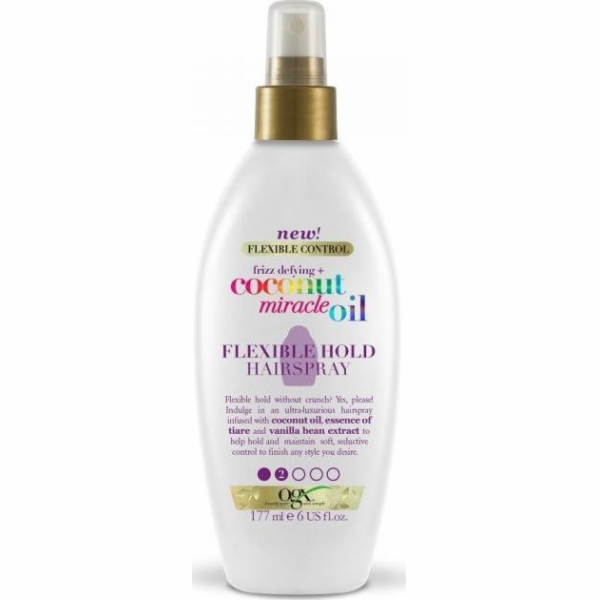 Organix ORGANIX_Coconut Oil Miracle Oil Flexible Hold Lak...