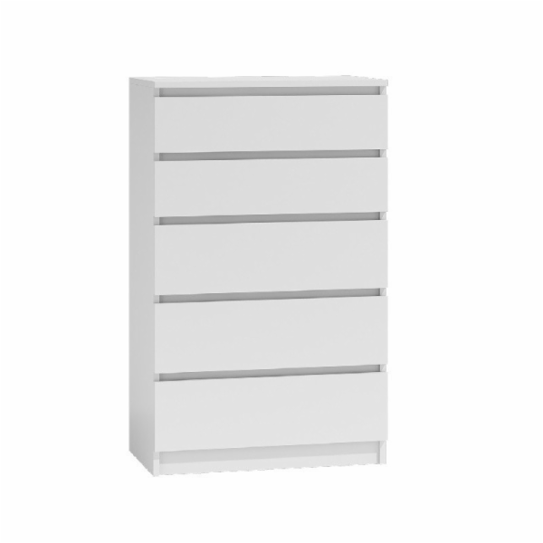 Topeshop M5 bílá komoda