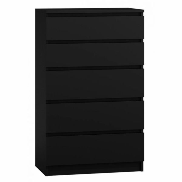 Topeshop M5 černá komoda