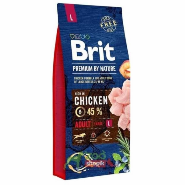 Suché krmivo pro dospělé psy BRIT CARE s kuřecím masem, 3 kg