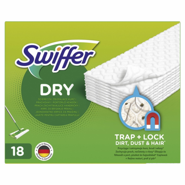 Swiffer Sweeper Prachovky podlaha, 18 ks