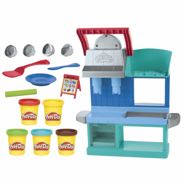 Barevná restaurace Hasbro Play-Doh, hnětení
