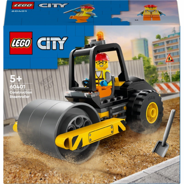 Stavebnice LEGO 60401 City Road Roller