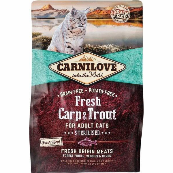 Granule pro kočky Carnilove, 2 kg