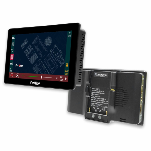 Portkeys LH5P II 5.5 Zoll 4K HDMI Touchscreen Monitor