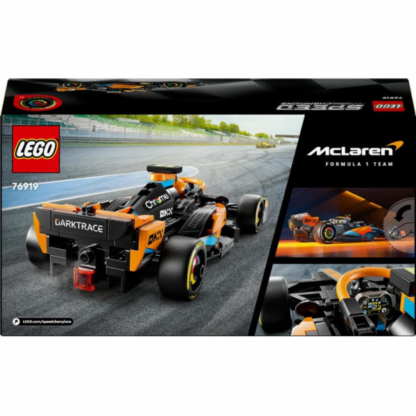 LEGO 76919 Speed Champions Závodní auto McLaren Formule 1...