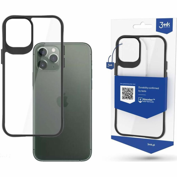 3mk Satin Armor Case+ pro Apple iPhone 11 Pro, čirá