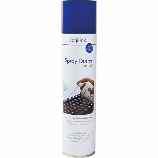 LogiLink Stlačený vzduch pro odstranění prachu 400 ml (RP...