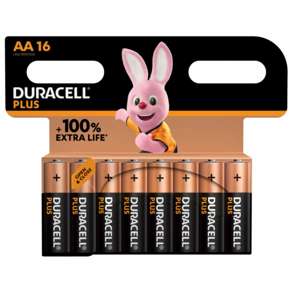 Duracell Plus, Batterie
