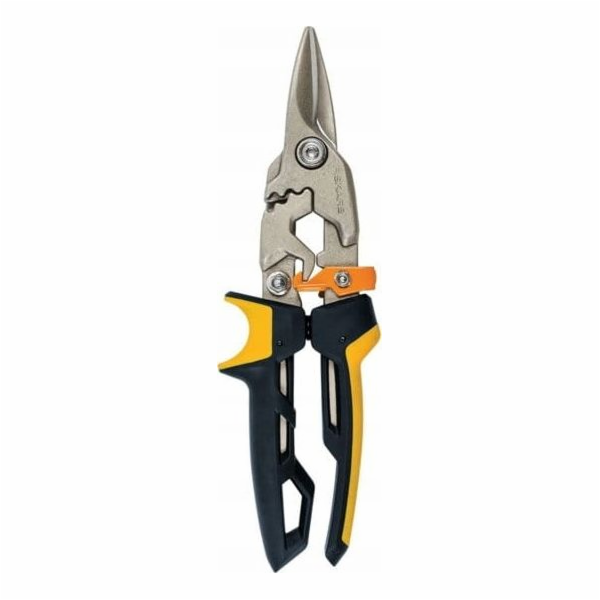 Nůžky na plech FISKARS rovný střih PowerGear Aviation