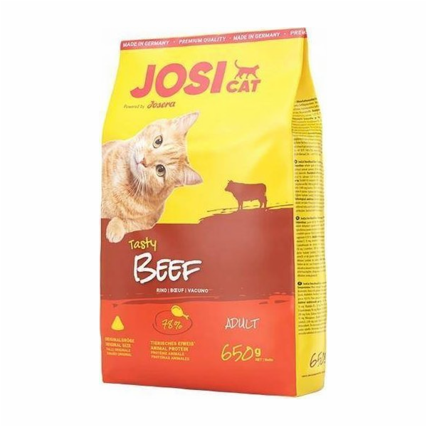 EDAL SUCHÝ PRO KOČKY JOSICAT S HOVĚZÍM 650G