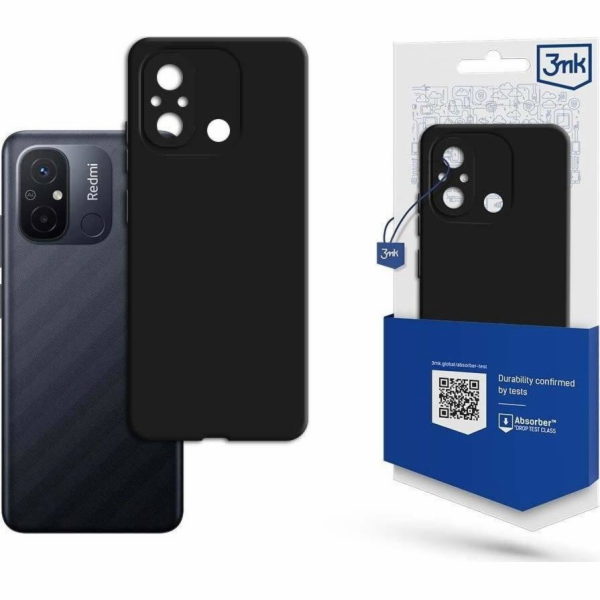 3mk ochranný kryt Matt Case pro Xiaomi Redmi 12C, černá