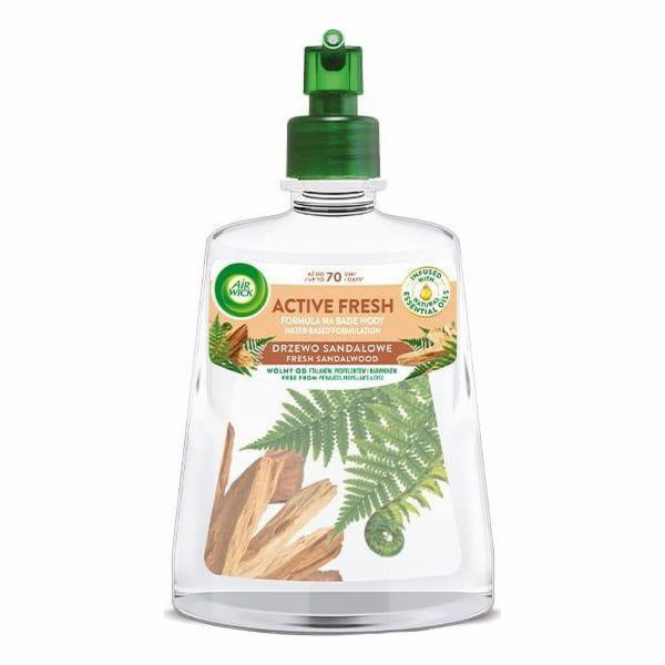 NÁPLŇ OSVĚŽOVAČ VZDUCHU AIRWICK SANTALU 228ML