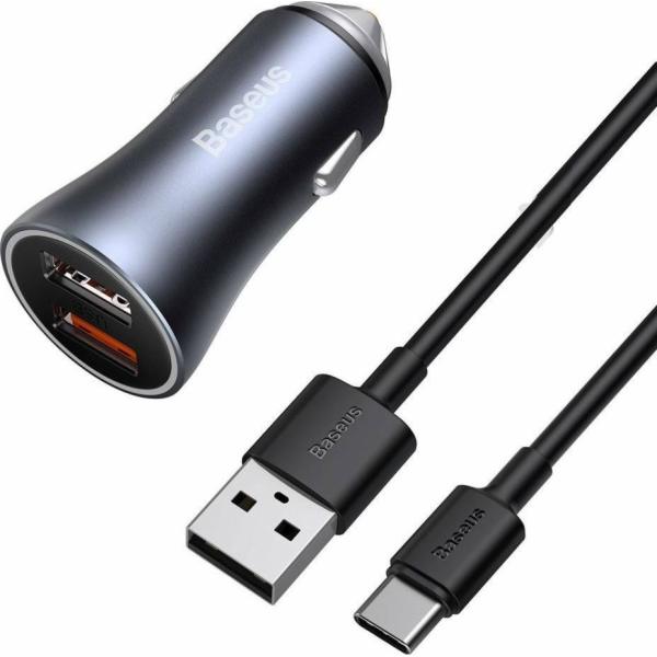 Nabíječka do auta 2XUSB QC4.0 40W