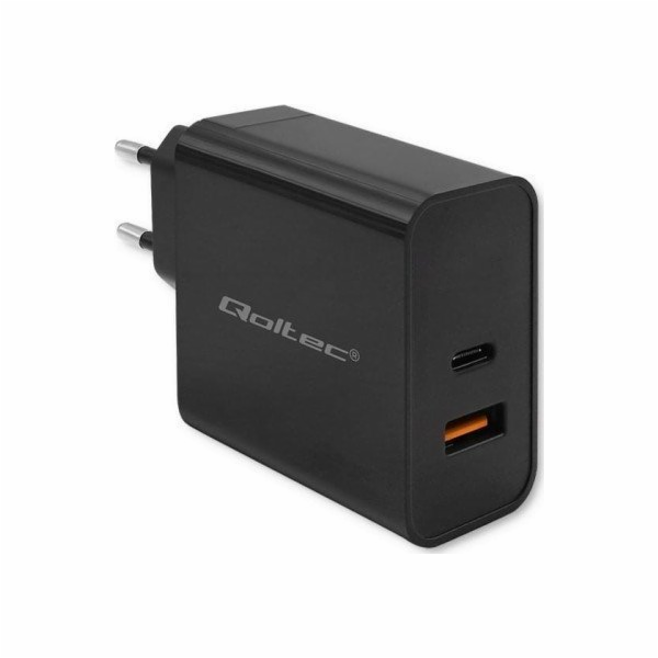 Super rychlá PD nabíječka | 1xUSB-C | 1xUSB | 65W | 5-20V...