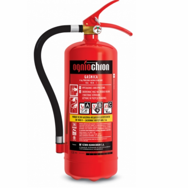 Hasicí přístroj Ogniochron GP-4X ABC, 4 kg