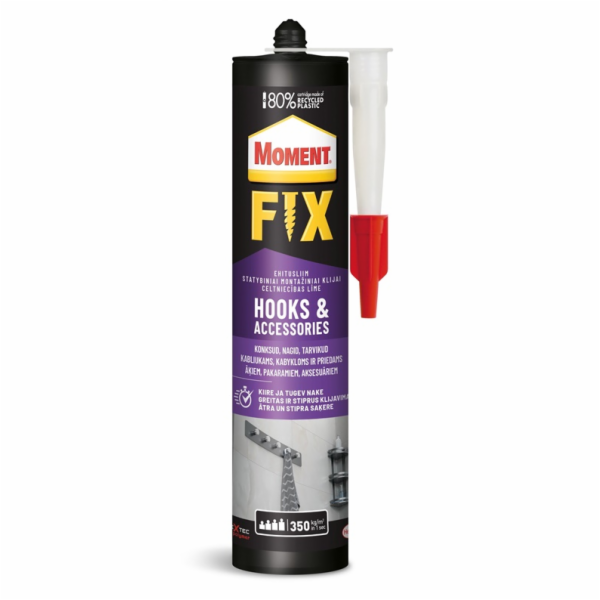Moment Fix Hooks & Accessories montážní lepidlo, 440 g