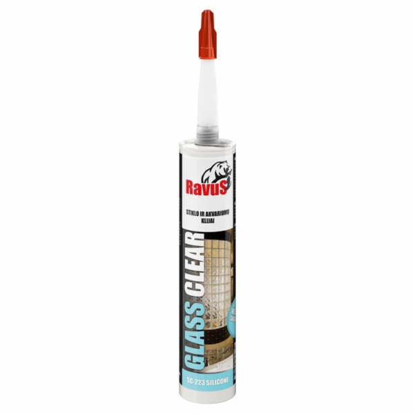 Lepidlo na sklo a akvárium Ravus Glass Clear, 300 ml