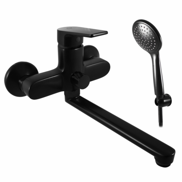 Koupelnová baterie Domoletti Colorado DCO153,5/1CMAT, černá