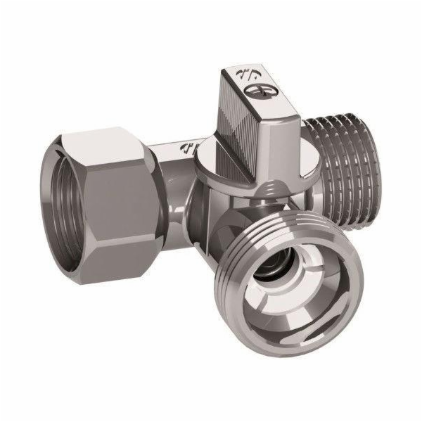 Ventil 0233510 T, 1/2"x3/4"x1/2", vnitřní/vnější závit.