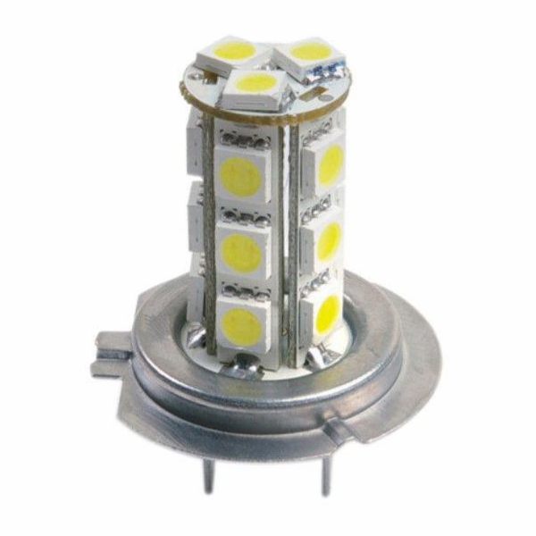 Žárovka LED H7 18SMD 5050 bílá, 1 ks