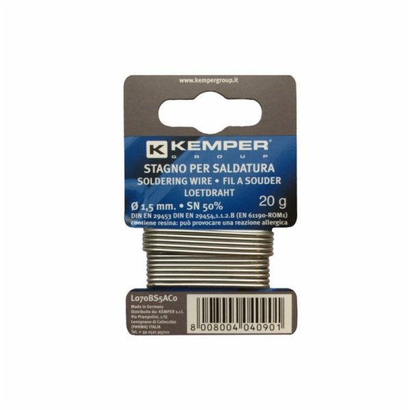 Pájka Kemper, SN 50% 20g