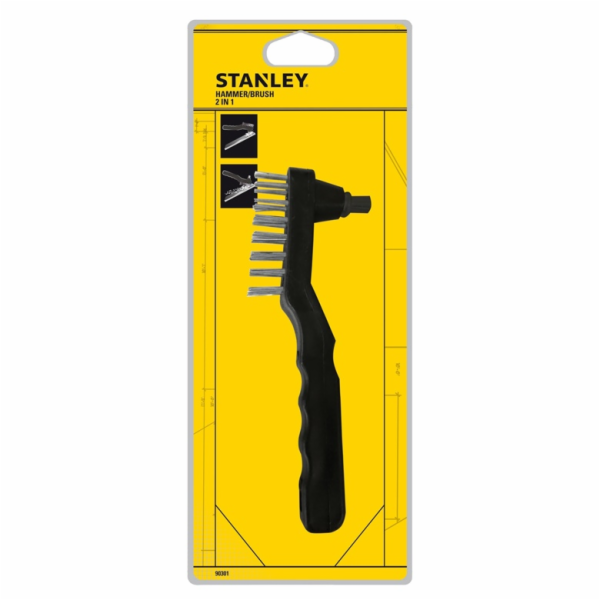 Svářečský kartáč s kladívkem Stanley 90301