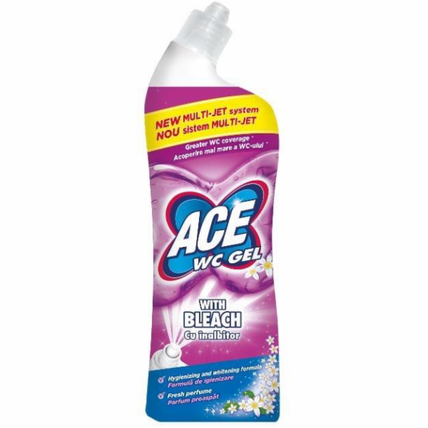 Čistič toalet ACE GEL PRO HYPO, 700 ml