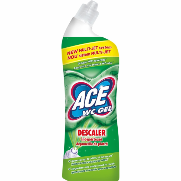 Čistič toalet Ace Descaling, 700 ml