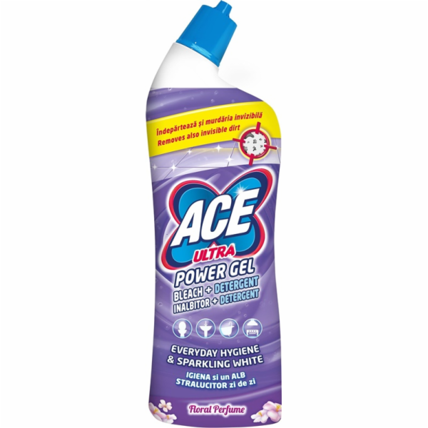 Gel univerzální čisticí Ace Ultra Power, květinový parfém...