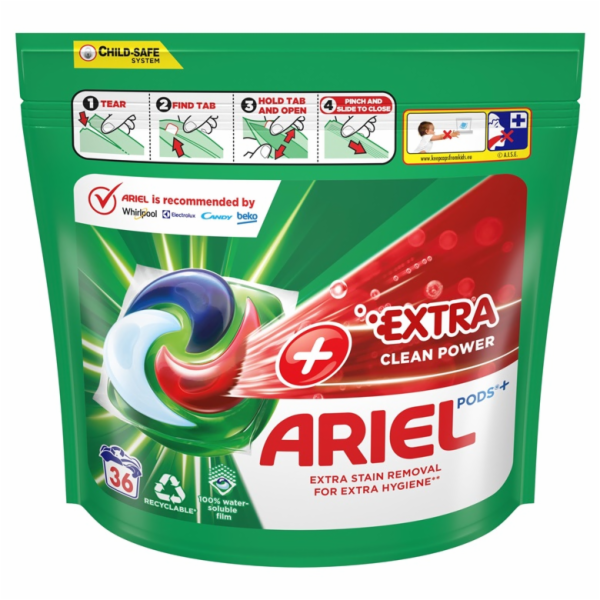 KAP SKALB ARIEL EXTRA CLEAN 36 JEDNOTEK