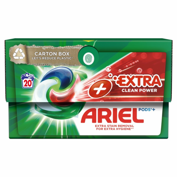 KAPSLE PRÁDLO ARIEL EXTRA ČISTÁ 20 JEDNOTEK