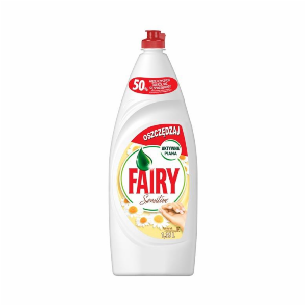 Mycí prostředek na nádobí FAIRY SENSITIVE HEŘMÁNEK, 1,3l