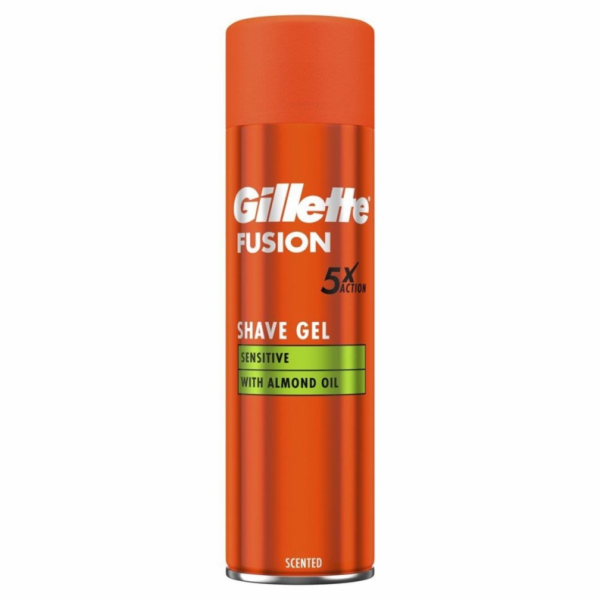 Gel na holení Gillette series sensitive, 200 ml