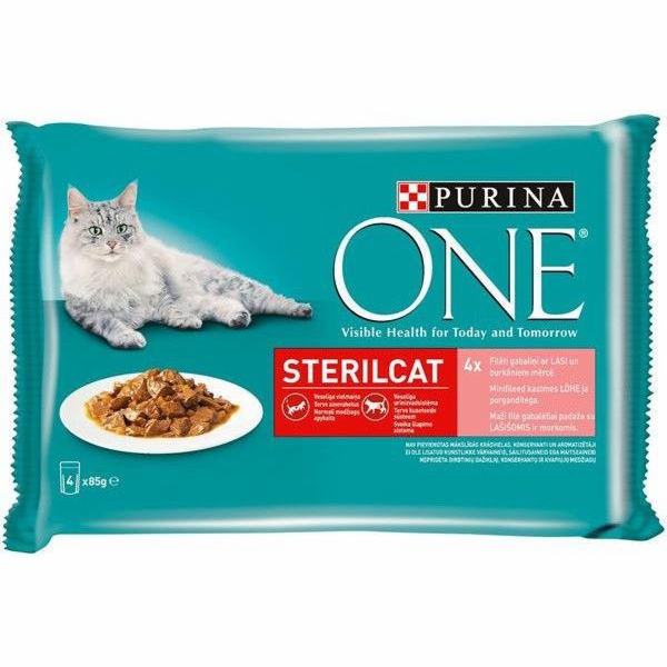Mokré krmivo pro kočky One, 0,34 kg