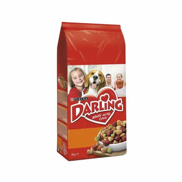 Suché krmivo pro psy Darling, 3 kg