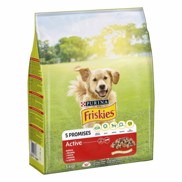 FRISKIES EDALA 3KG Krmivo pro psy 