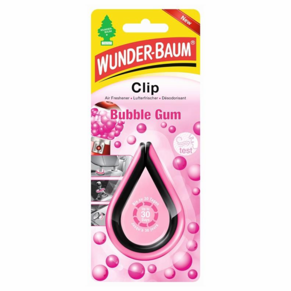 Osvěžovač vzduchu do auta Wunder-Baum Bubble Gum