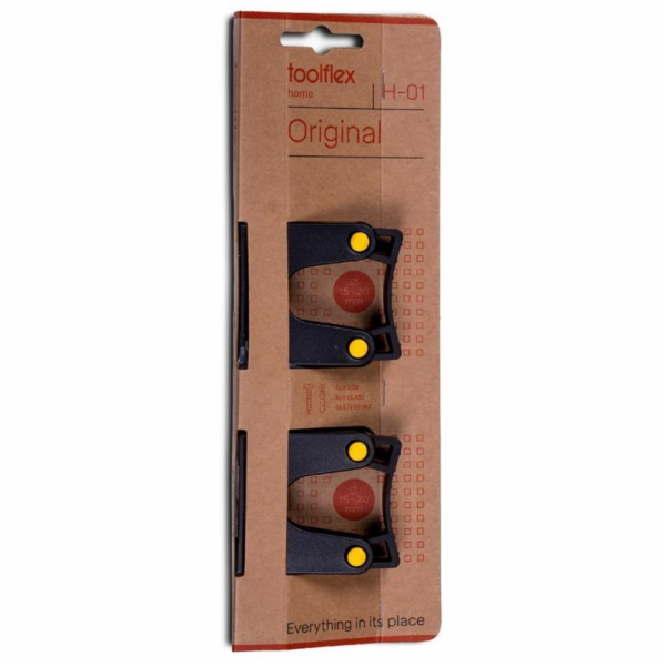 Držáky na nářadí Toolflex 502-1, 15 x 20 mm, 2 ks.