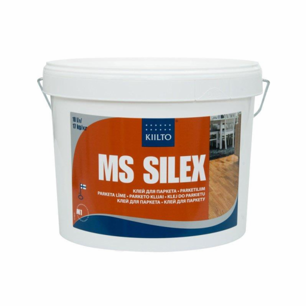 Lepidlo na parkety Kiilto MS Silex 10 L/17 kg