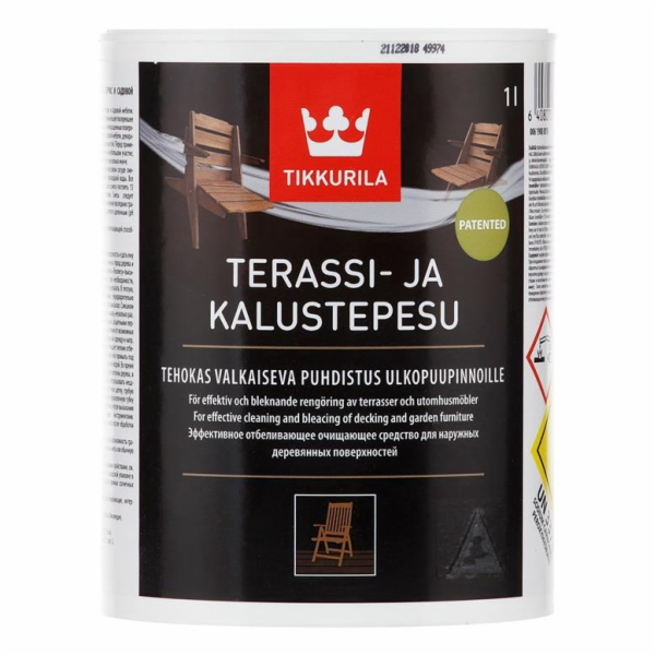 Čistič Tikkurila Terrassi-ja kalustepesu, 1l