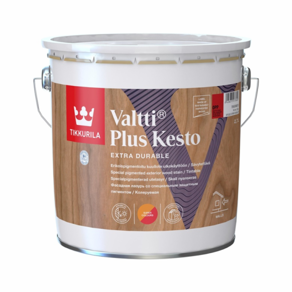 Impregnant Tikkurila Valtti Plus Kesto, báze OPP, 2,7l