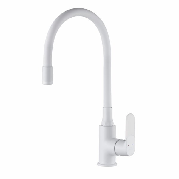 Kuchyňská baterie Invena Joga Plus BZ-32-P02-C, bílá