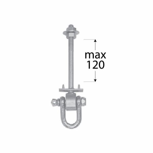 UCHYCENÍ houpačky MHD 120 typ D M12x130mm