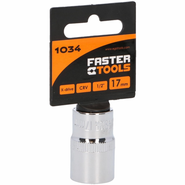 Hlava šroubu Faster Tools 1/2" 17 mm 1034