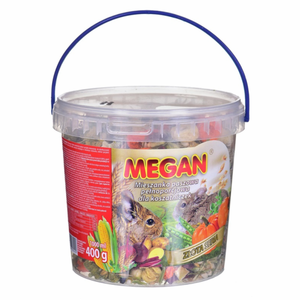 Krmivo Degu Megan, zlatá řada, 400 gr