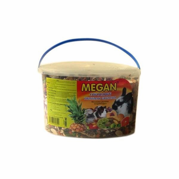 Chutná pro hlodavce Megan, s ovocem, 1,11 kg