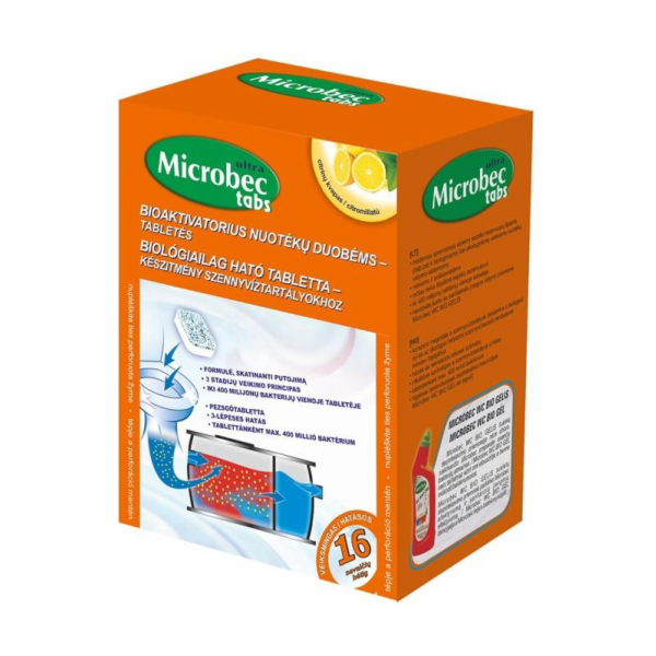 Bioaktivátor pro kanalizační jímky Bros Microbec, 0,02 kg