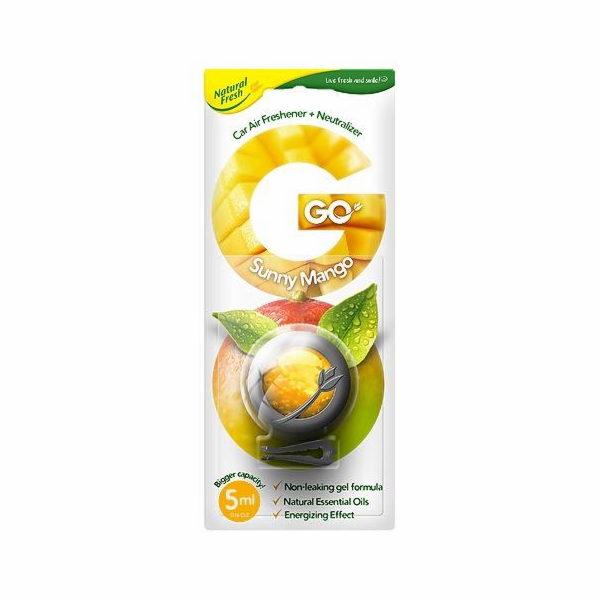 Osvěžovač vzduchu do auta Natural Fresh GO Sunny Mango