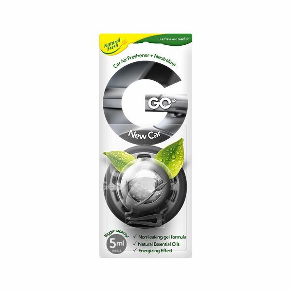 Osvěžovač vzduchu do auta Natural Fresh GO New Car